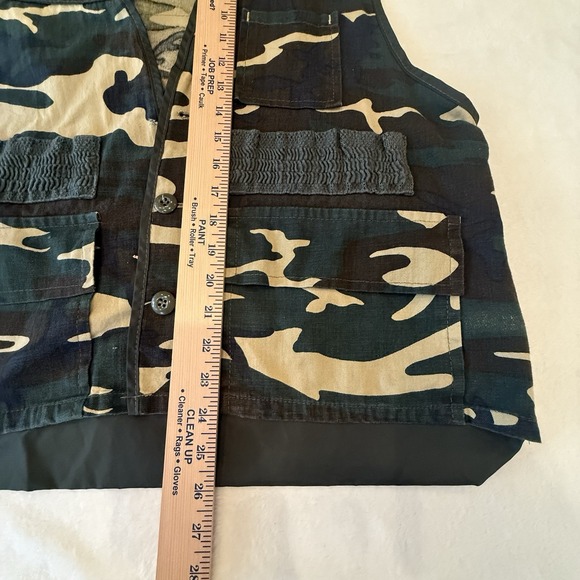 VTG Duck‎ Bay Hunting Field Vest Mens XL Camo Game Bag 5 Pockets RN42000 - Picture 6 of 12